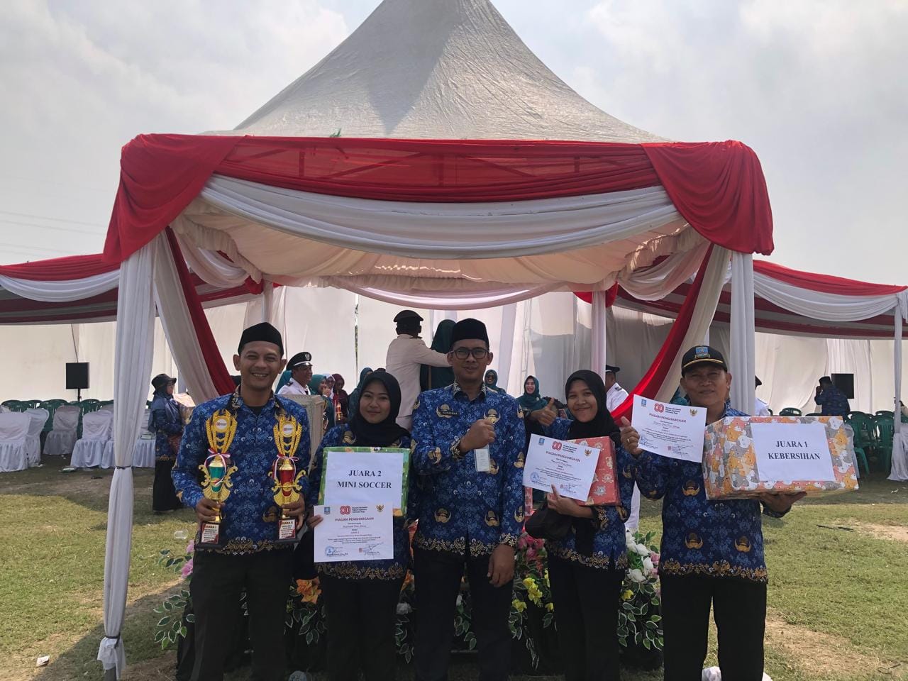 Penghargaan Perlombaan HUT RI ke 80 Tingkat Kecamatan Ciruas